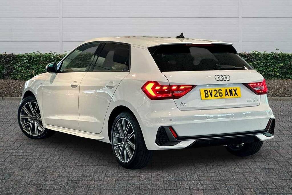 Audi A1 25 Tfsi S Line BV26AWX White #3