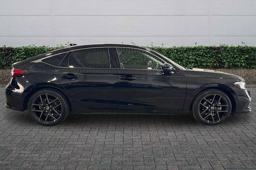 Honda Civic 2.0 Ehev Advance Cvt Black #4