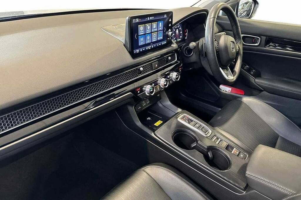 Honda Civic 2.0 Ehev Advance Cvt Black #2