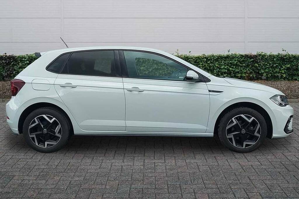 Volkswagen Polo 1.0 Tsi R-line BG25OYM White #4