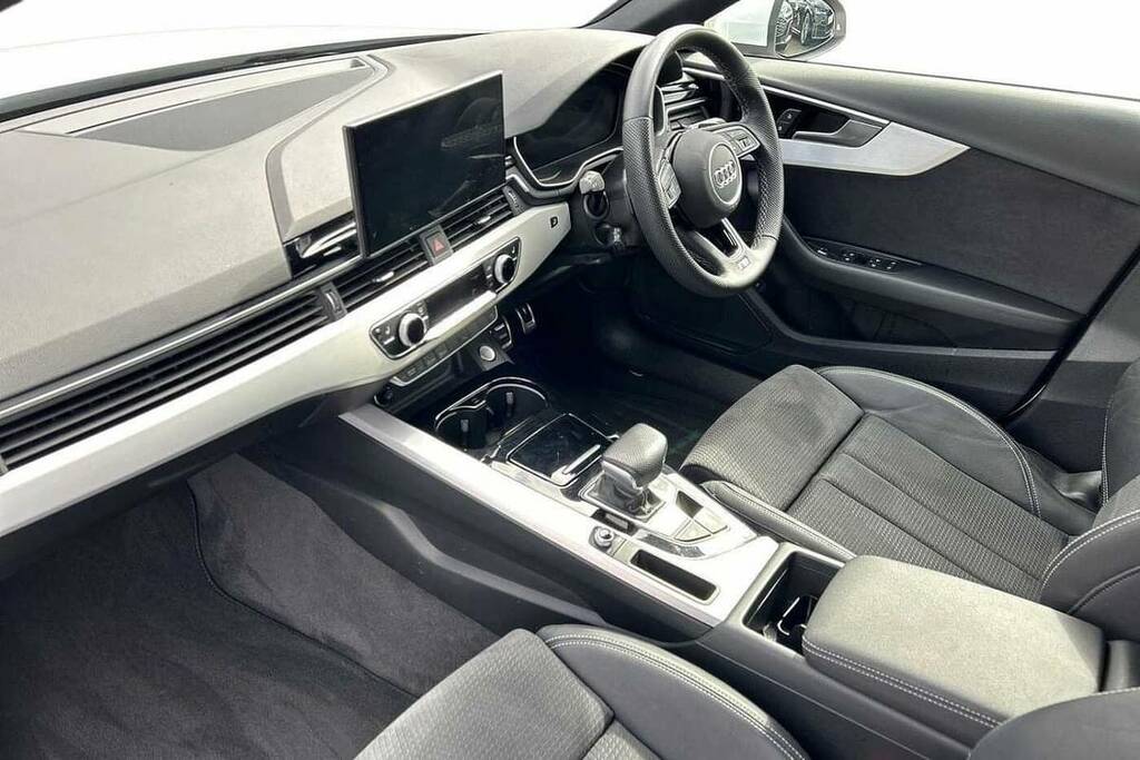 Audi A4 35 Tdi S Line S Tronic VK73FVD White #2