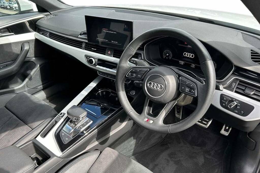 Audi A4 35 Tdi S Line S Tronic VK73FVD White #6