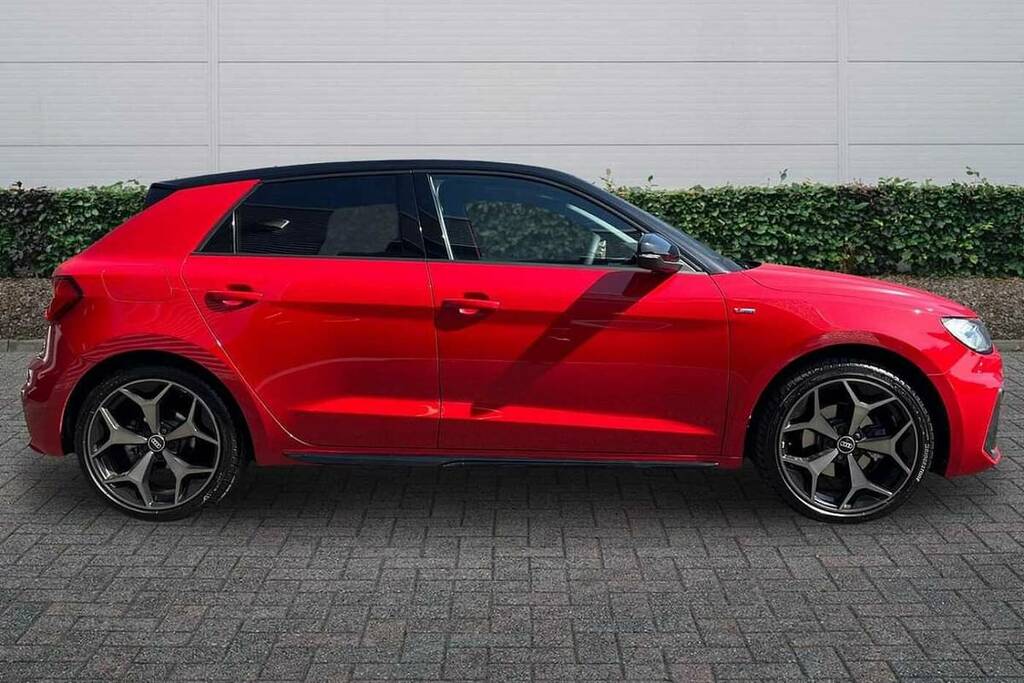 Audi A1 30 Tfsi Black Edition S Tronic BV26EOD Red #4
