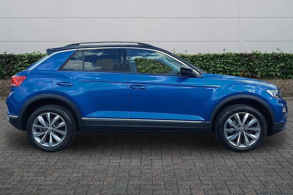 Volkswagen T-Roc 1.5 Tsi Evo Design Dsg BA69MJV Blue #4