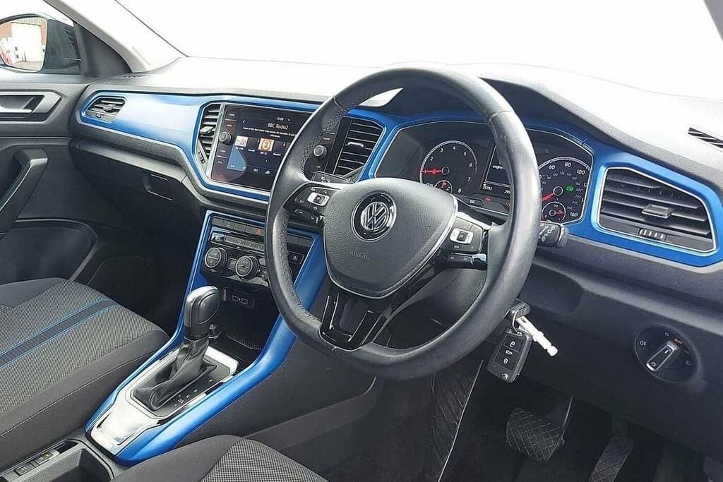 Volkswagen T-Roc 1.5 Tsi Evo Design Dsg BA69MJV Blue #6