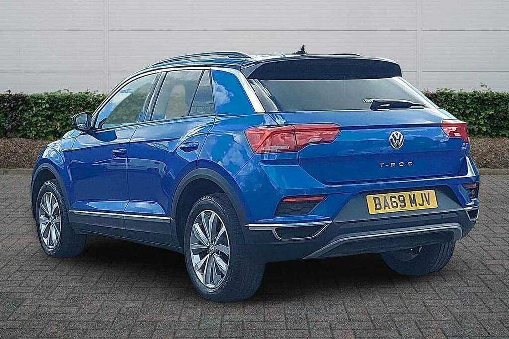 Volkswagen T-Roc 1.5 Tsi Evo Design Dsg BA69MJV Blue #3