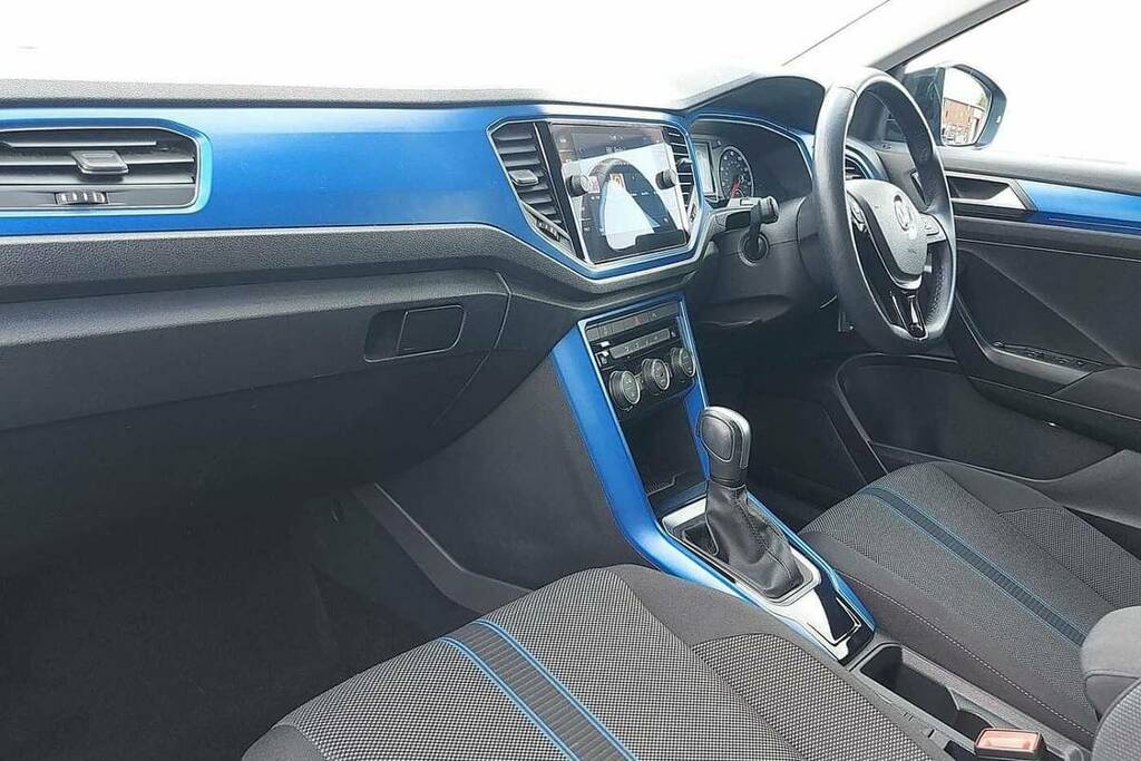 Volkswagen T-Roc 1.5 Tsi Evo Design Dsg BA69MJV Blue #2
