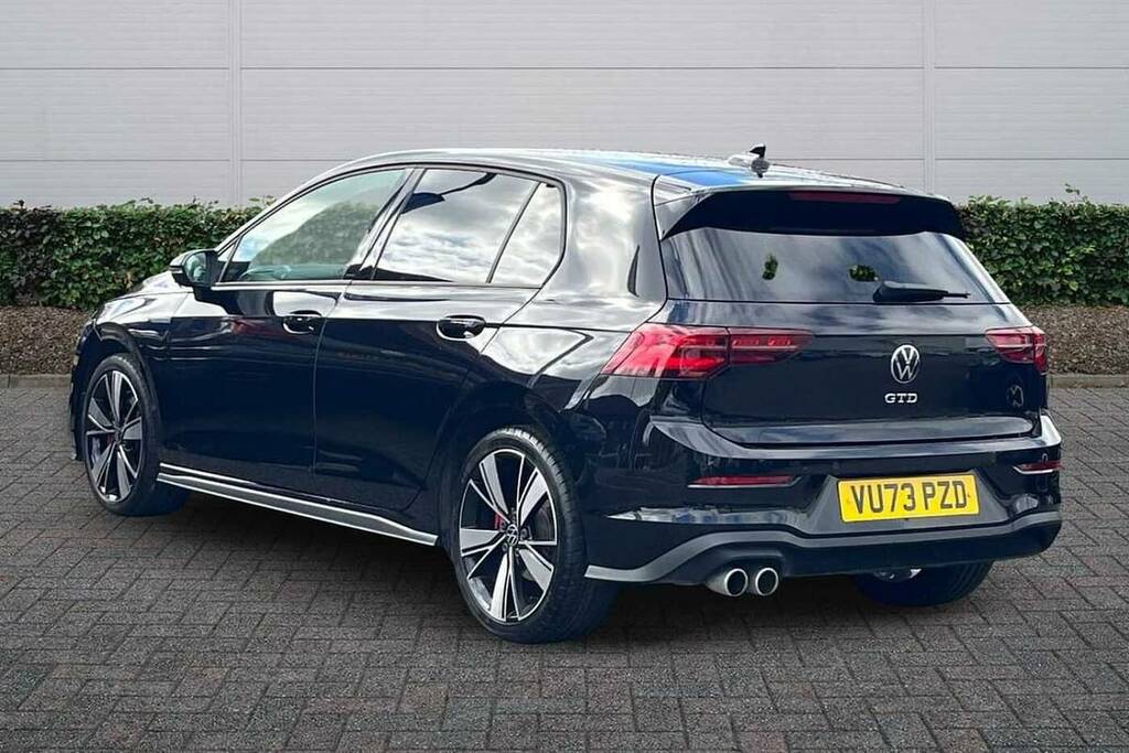 Volkswagen Golf 2.0 Tdi 200 Gtd Dsg VU73PZD Black #3