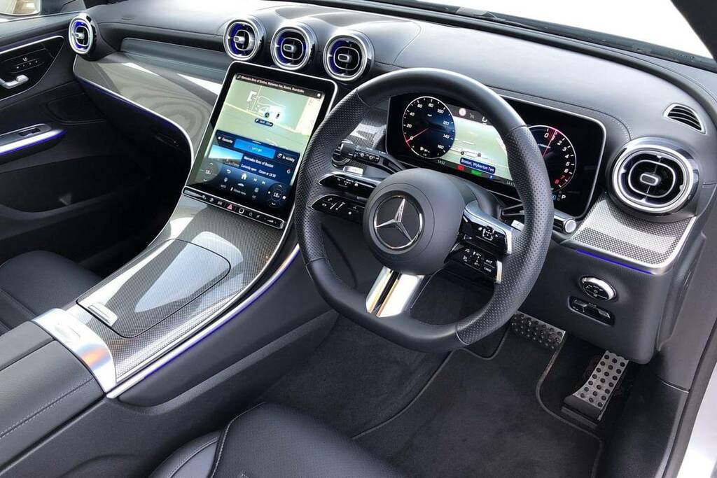 Mercedes-Benz GLC Class 300E 4Matic Amg Line 9G-tronic KP75OEY Silver #4