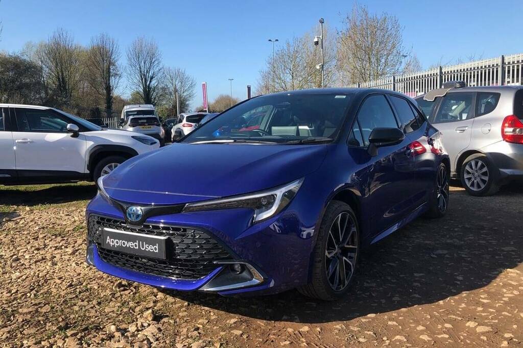 Toyota Corolla 2.0 Hybrid Excel Cvt Bi-tone FH74AXF Blue #6