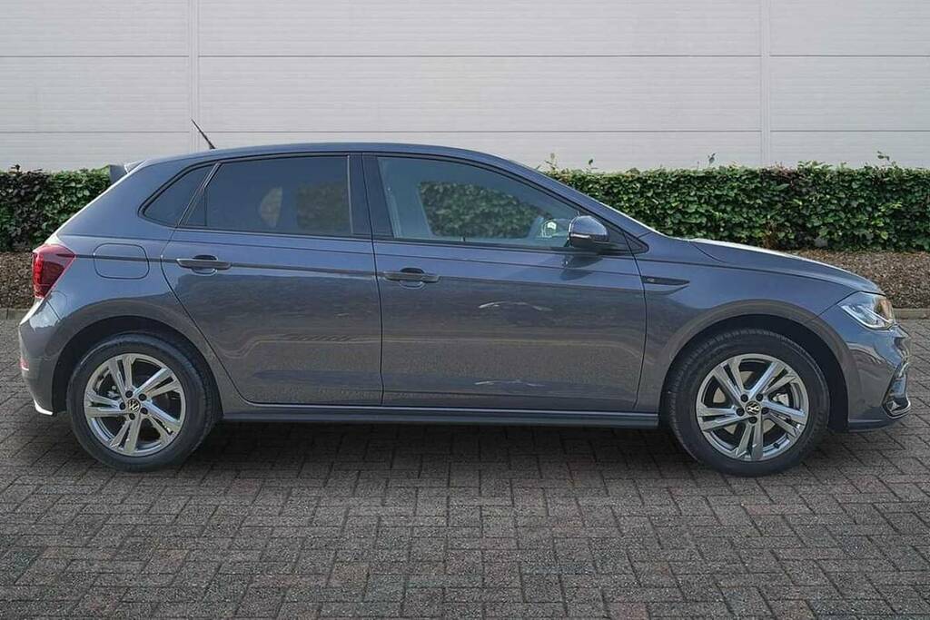 Volkswagen Polo 1.0 Tsi 115 R-line Dsg DC74GVK Grey #4