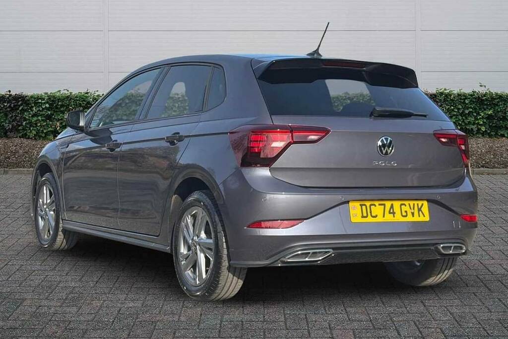 Volkswagen Polo 1.0 Tsi 115 R-line Dsg DC74GVK Grey #3