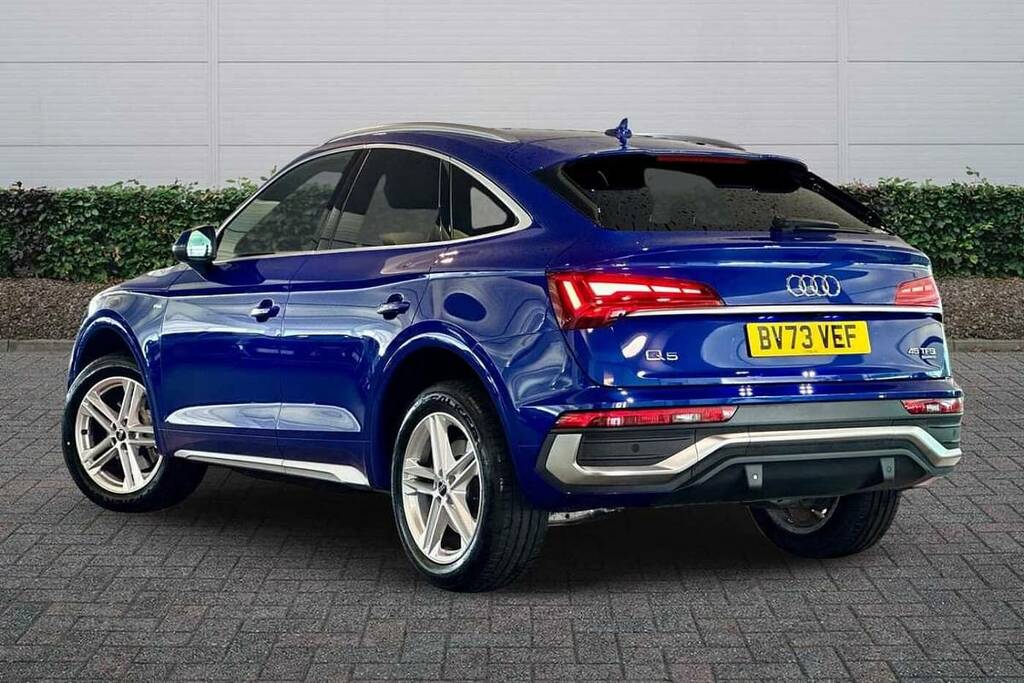 Audi Q5 45 Tfsi Quattro S Line S Tronic BV73VEF Blue #3