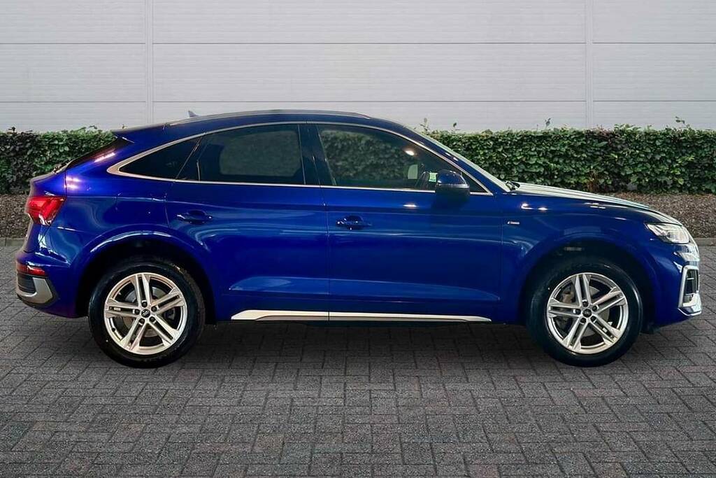 Audi Q5 45 Tfsi Quattro S Line S Tronic BV73VEF Blue #4