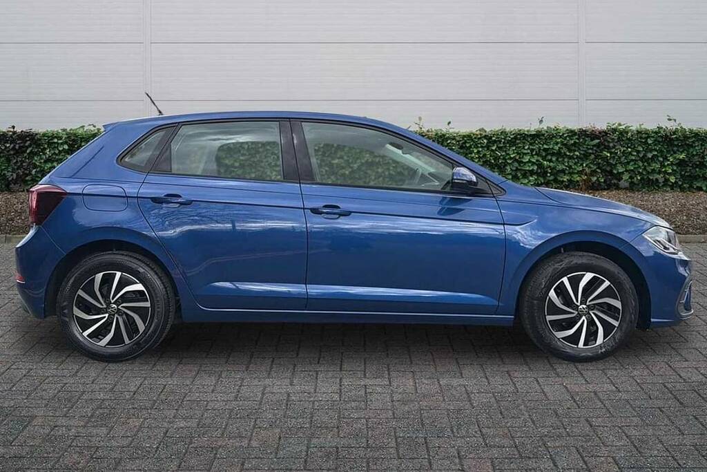 Volkswagen Polo 1.0 Tsi Life FL72MYH Blue #4