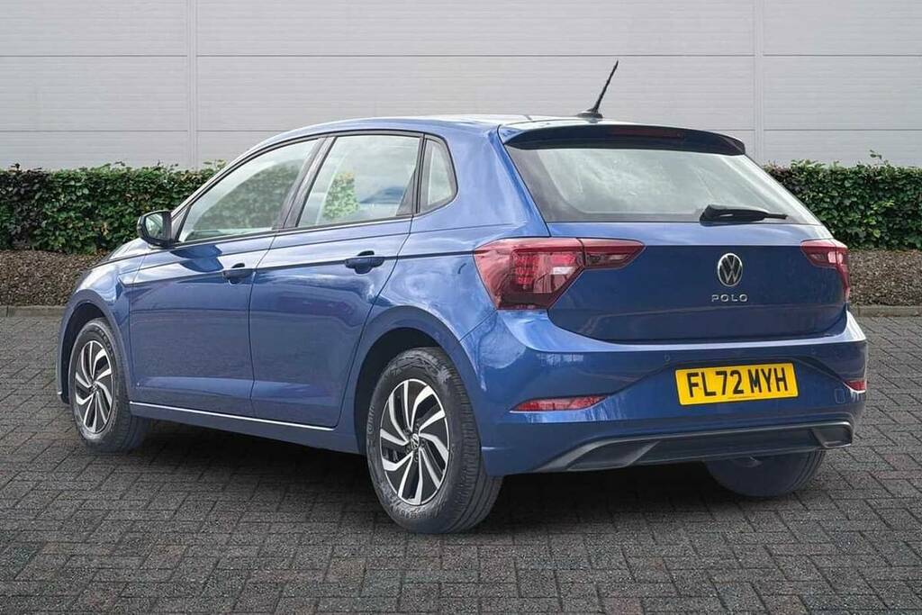 Volkswagen Polo 1.0 Tsi Life FL72MYH Blue #3