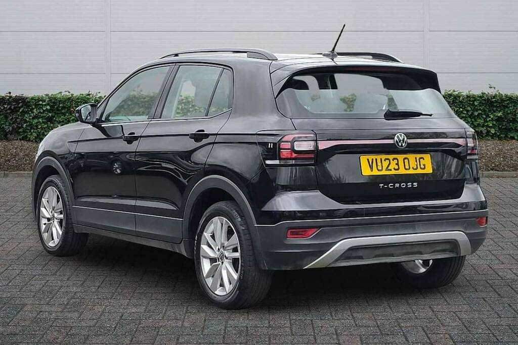 Volkswagen T-Cross 1.0 Tsi Se VU23OJG Black #3