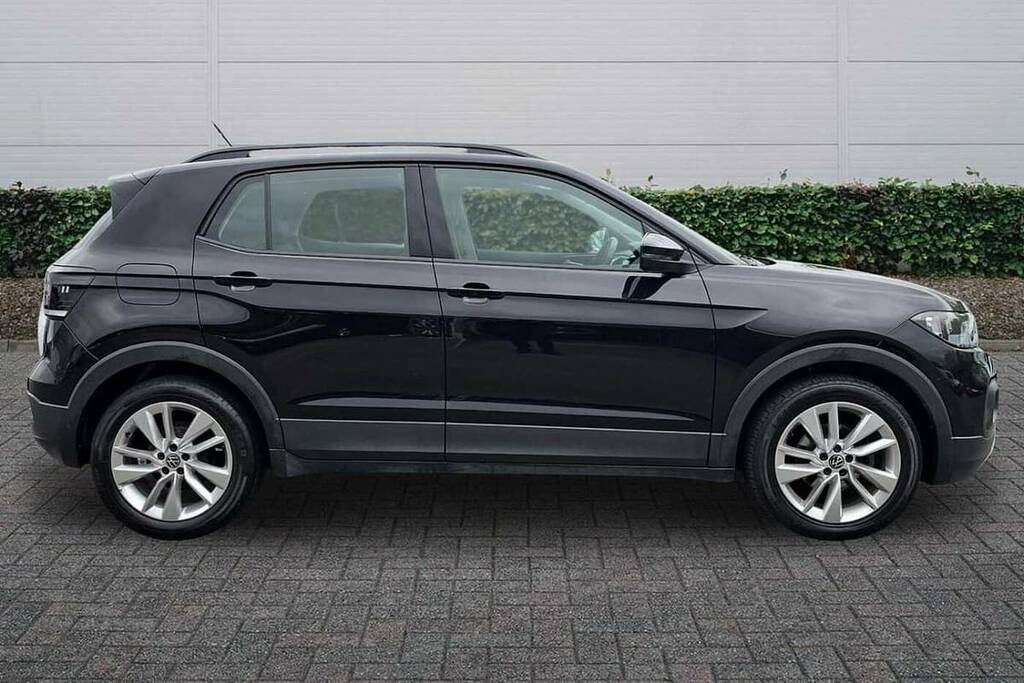 Volkswagen T-Cross 1.0 Tsi Se VU23OJG Black #4
