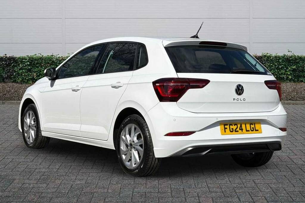 Volkswagen Polo 1.0 Tsi Style FG24LGL White #3