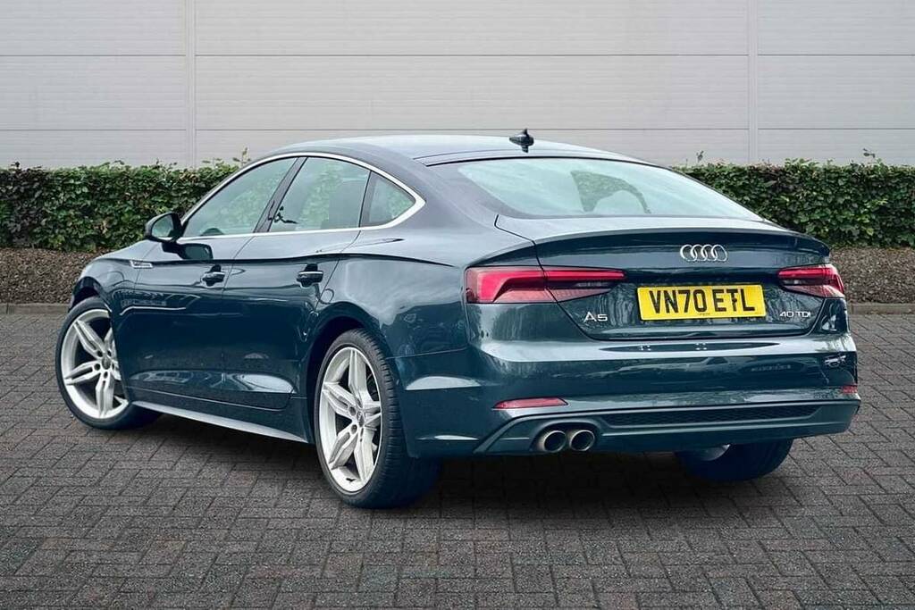 Audi A5 40 Tdi S Line S Tronic VN70ETL Grey #3