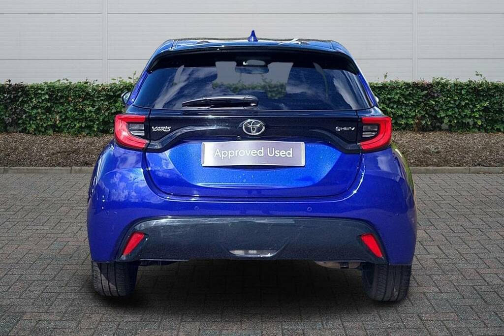 Toyota Yaris 1.5 Hybrid Excel Cvt KM74DHZ Blue #4