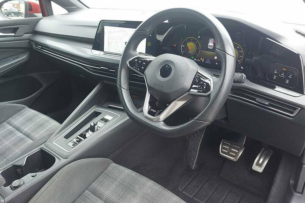 Volkswagen Golf 2.0 Tdi 200 Gtd Dsg YH21ZYC Red #6