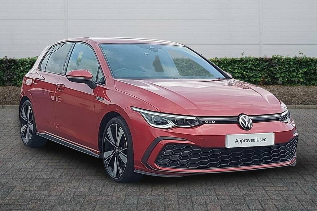 Volkswagen Golf 2.0 Tdi 200 Gtd Dsg Red