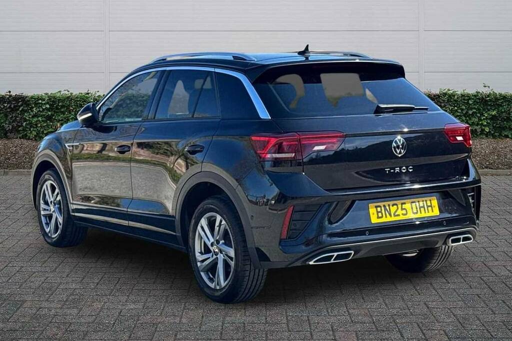 Volkswagen T-Roc 1.5 Tsi R-line Dsg BN25OHH Black #3