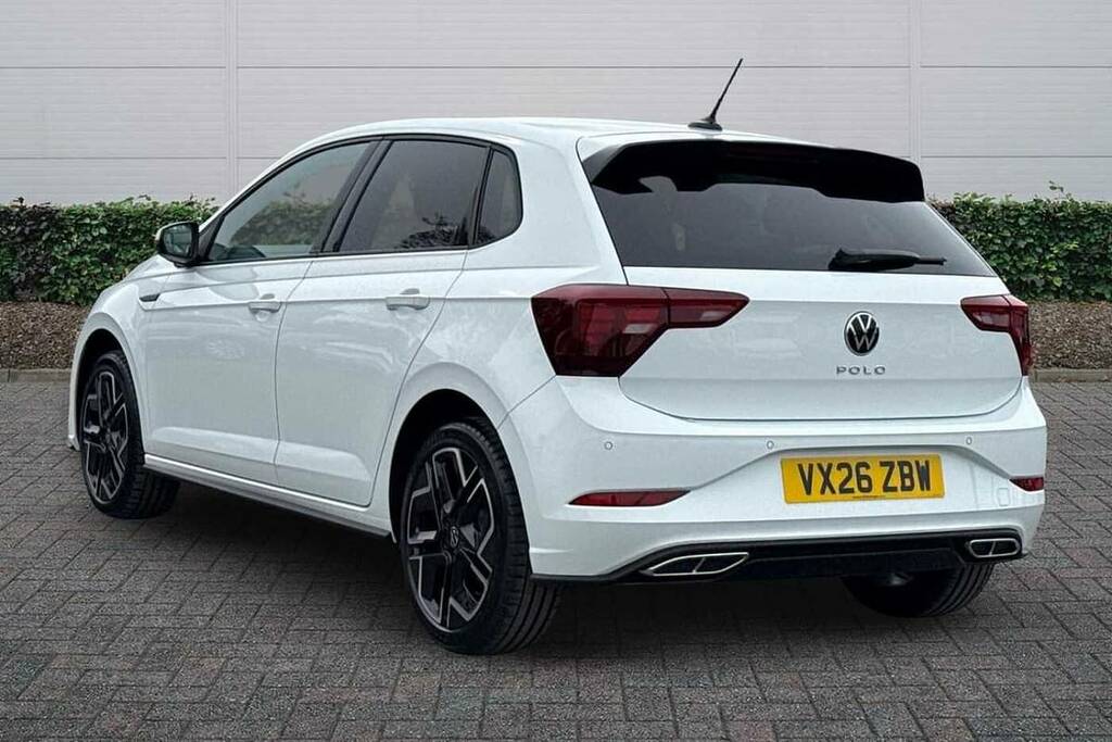 Volkswagen Polo 1.0 Tsi 115 R-line Dsg VX26ZBW White #3