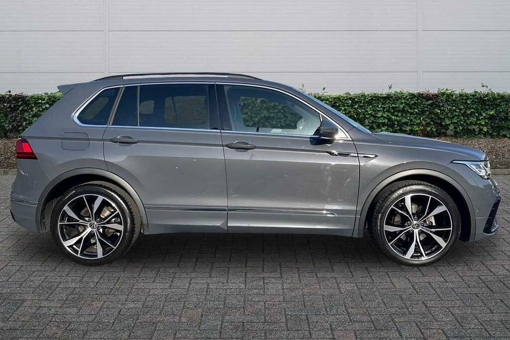 Volkswagen Tiguan 2.0 Tdi R-line Dsg VU72LLN Grey #4