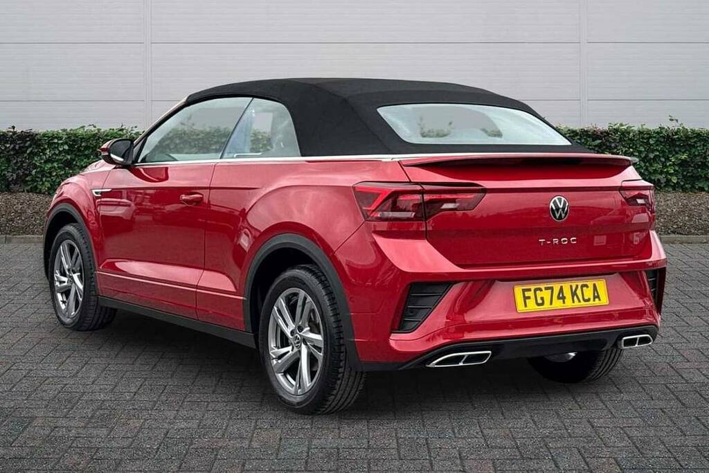 Volkswagen T-Roc 1.5 Tsi R-line Dsg FG74KCA Black #3