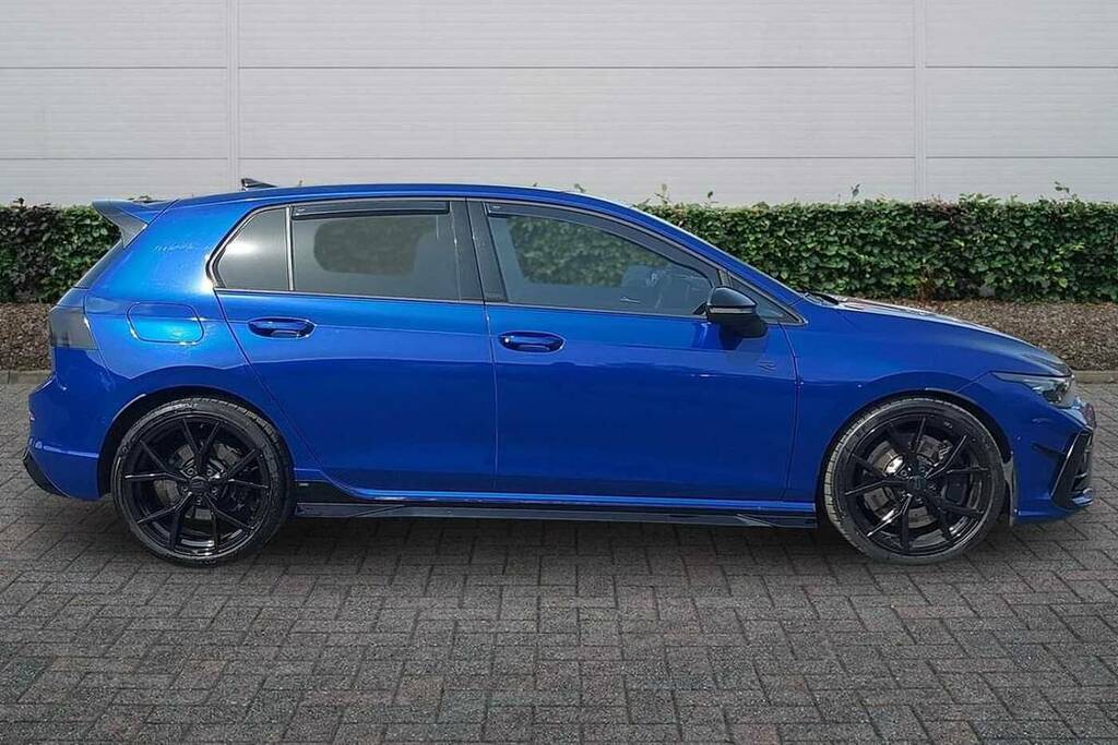 Volkswagen Golf 2.0 Tsi 333 R Black Edition 4Motion Dsg NX25OGW Blue #4