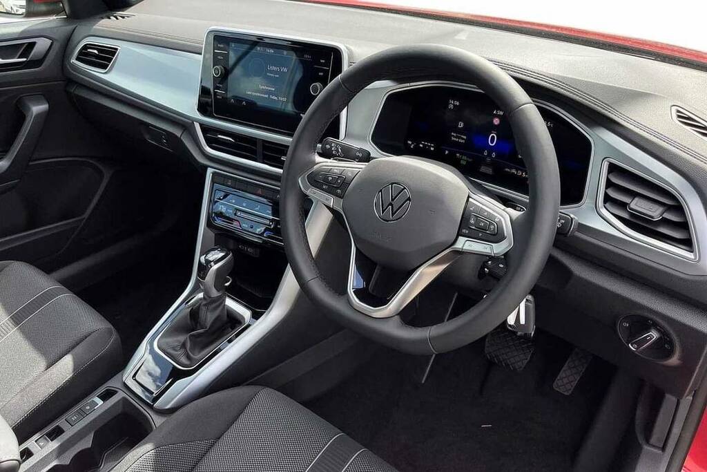 Volkswagen T-Roc 1.5 Tsi Style Dsg VO26XWK Black #6