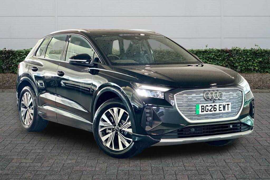 Audi Q4 E Tron 150Kw 40 63Kwh Sport Leather Black