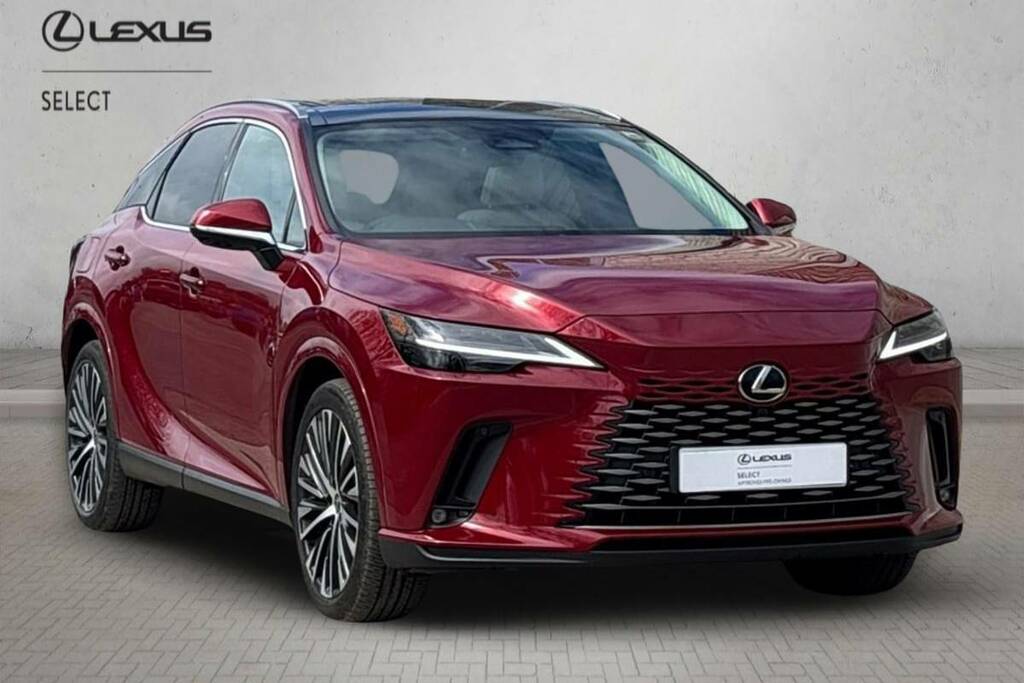 Lexus RX 450H 2.5 E-cvt Premium Packpan Roof Red