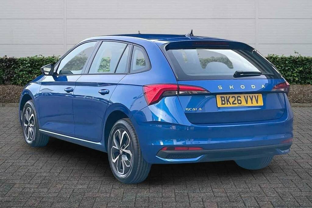 Skoda Scala 1.0 Tsi 116 Se Edition Dsg BK26VYV Blue #3