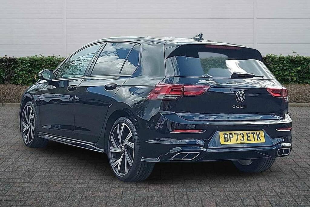 Volkswagen Golf 1.5 Tsi R-line BP73ETK Black #3