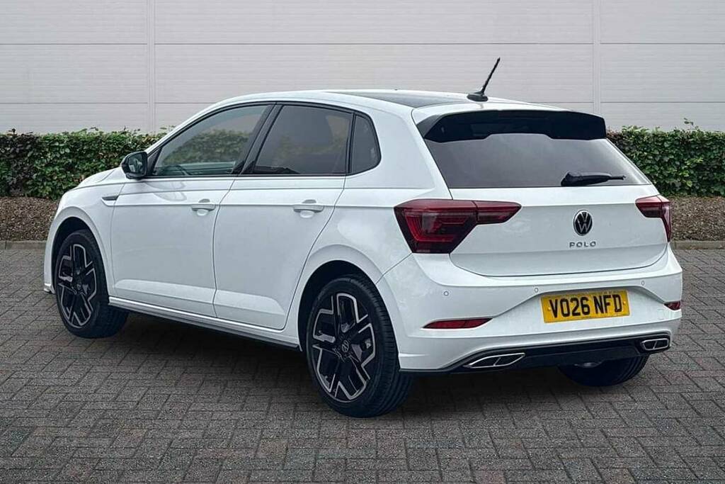 Volkswagen Polo 1.0 Tsi 115 Black Edition Dsg VO26NFD White #3
