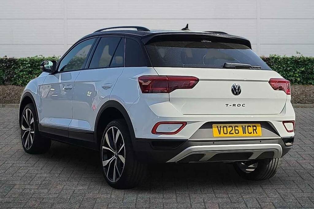 Volkswagen T-Roc 1.5 Tsi Style Design VO26WCR White #3