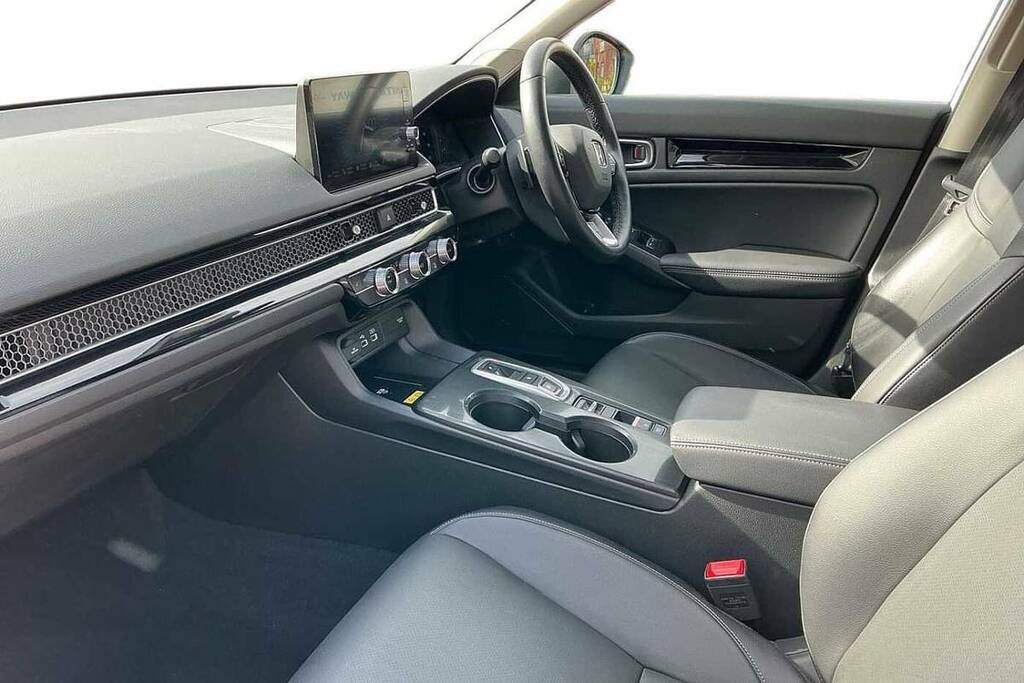 Honda Civic 2.0 Ehev Advance Cvt White #2