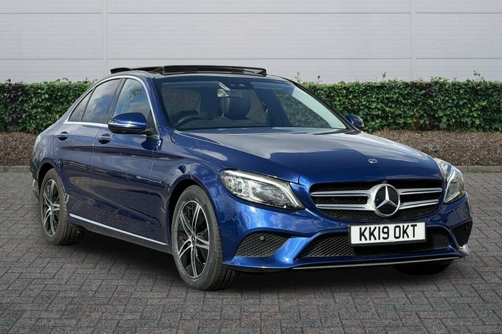 Mercedes-Benz C Class C200 Sport Premium Plus 9G-tronic Blue