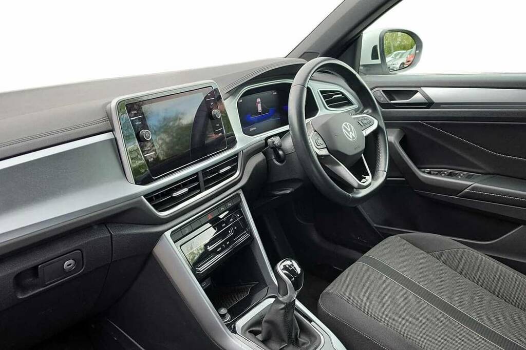 Volkswagen T-Roc 1.5 Tsi Style VU23OKO White #2