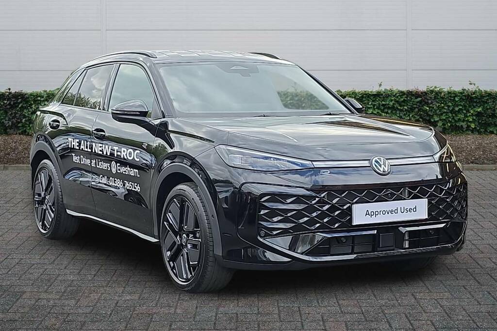 Volkswagen T-Roc 1.5 Etsi 150 R-line Dsg Black