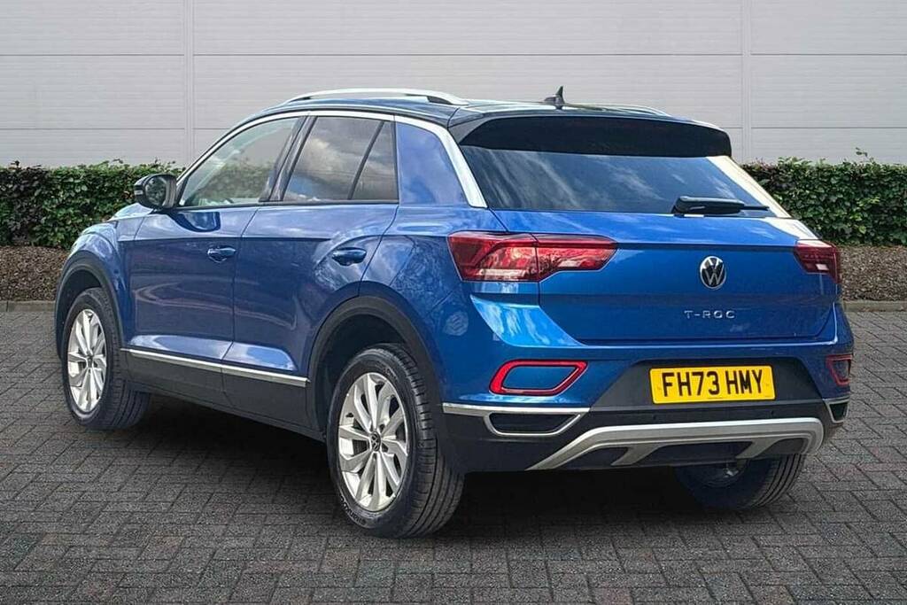 Volkswagen T-Roc 1.5 Tsi Style FH73HMY Blue #3