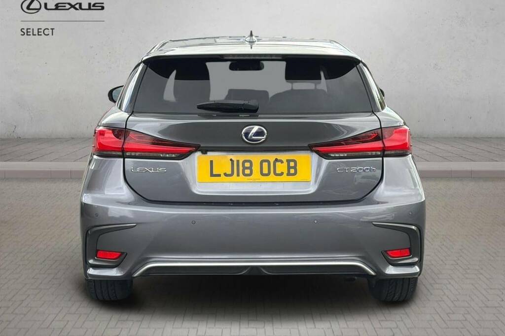 Lexus CT 200H 1.8 Luxury Cvt LJ18OCB Grey #4