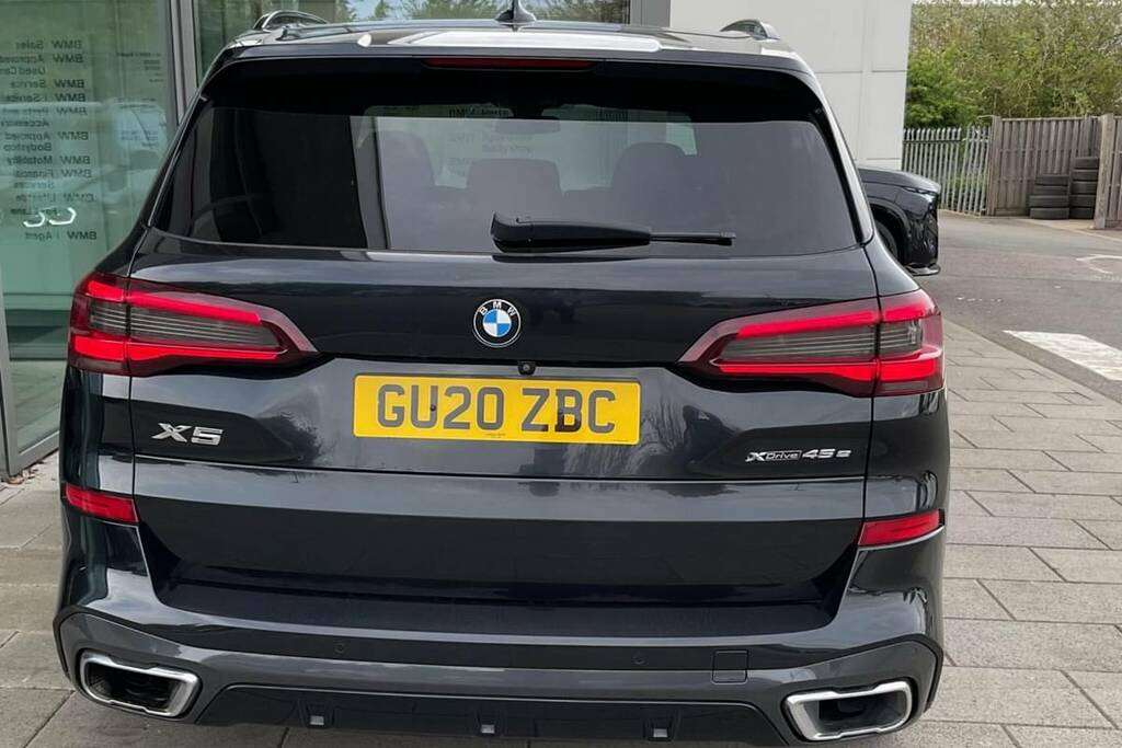 BMW X5 Xdrive45e M Sport GU20ZBC Blue #4