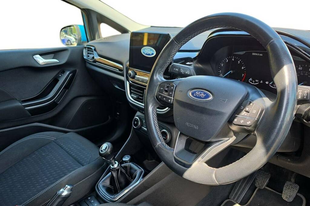 Ford Fiesta 1.0 Ecoboost Titanium FY67UJE Blue #4
