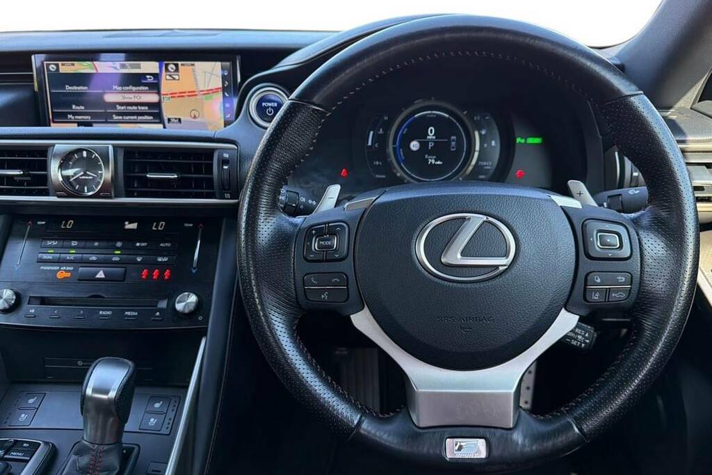 Lexus IS 300H F-sport Cvt Plus Pack BV18KXS Grey #6