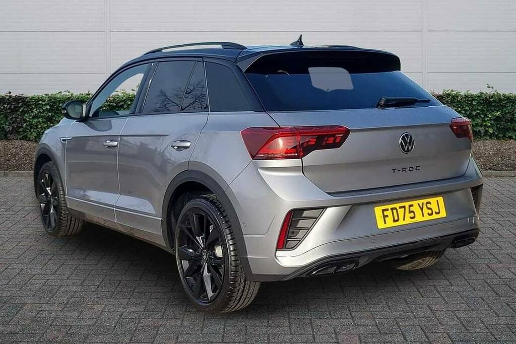 Volkswagen T-Roc 1.5 Tsi Black Edition Plus Dsg FD75YSJ Silver #3