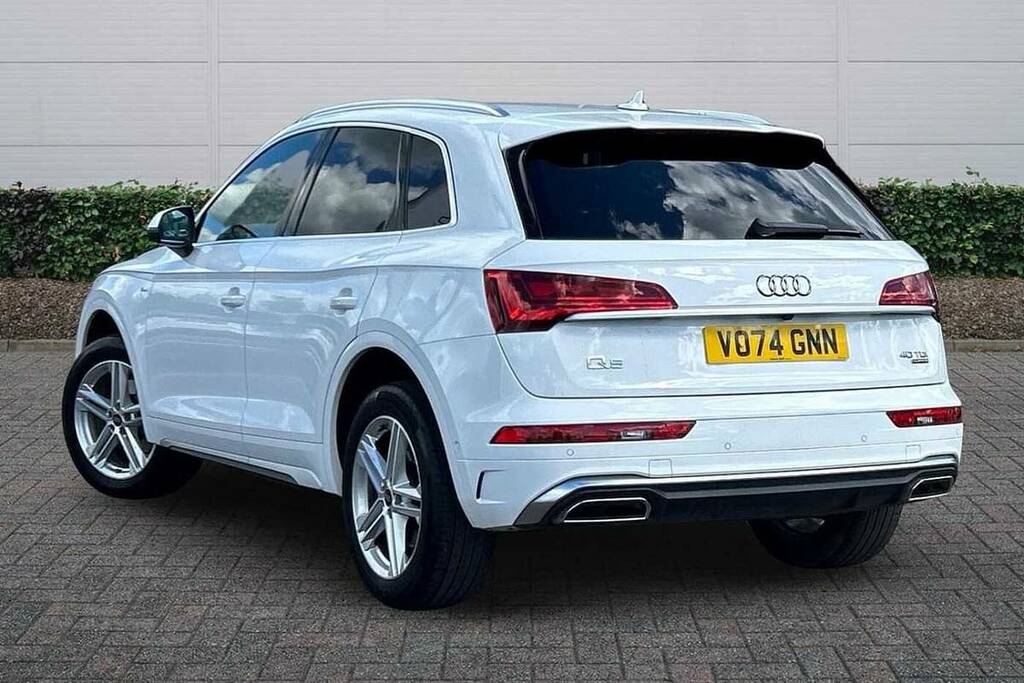 Audi Q5 40 Tdi Quattro S Line S Tronic VO74GNN White #3
